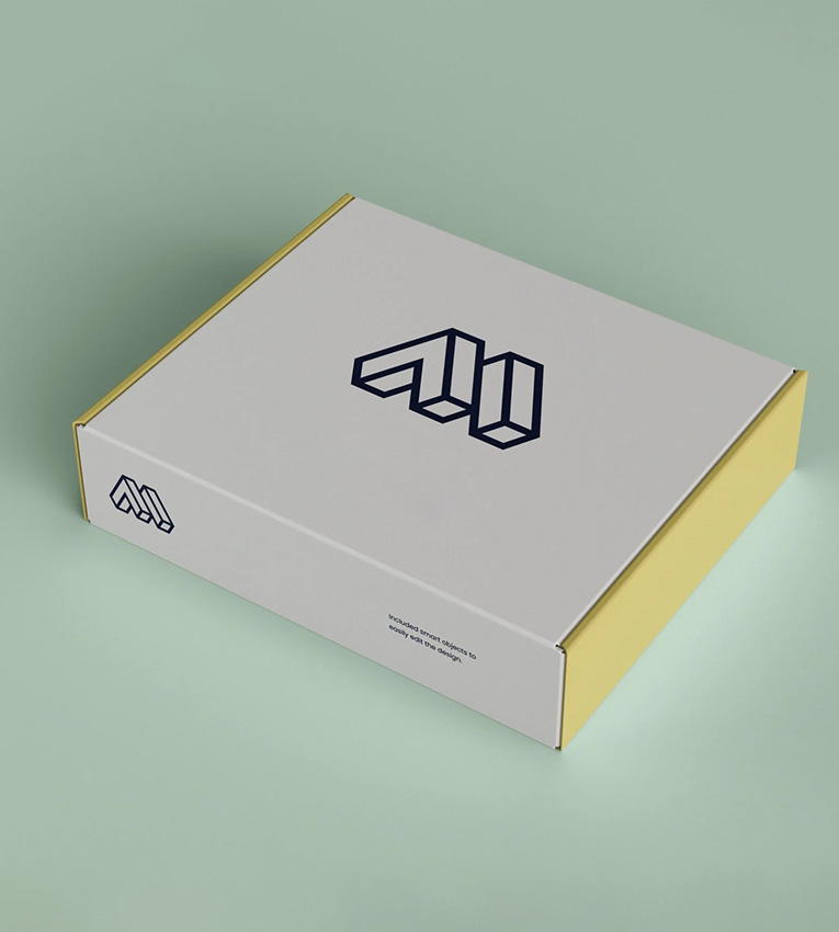 White Mailer Box